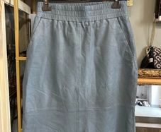 Carolyn Donelly Leather Skirt Size Uk 12