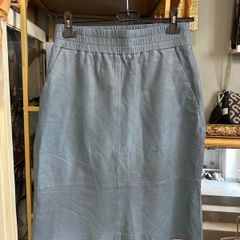Carolyn Donelly Leather Skirt Size Uk 12