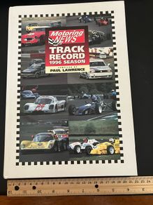 Motoring News. Track Record 1996 season. Hardback.