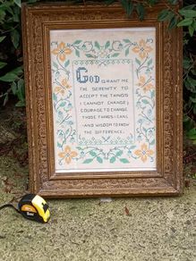 Late Nineteenth Century Sample in plaster Gilded Frame