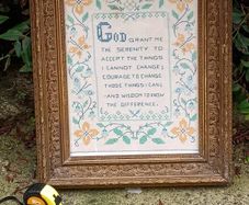 Late Nineteenth Century Sample in plaster Gilded Frame