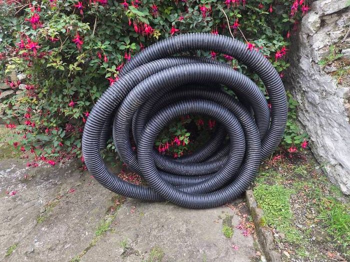Drainage pipe 100mm diameter