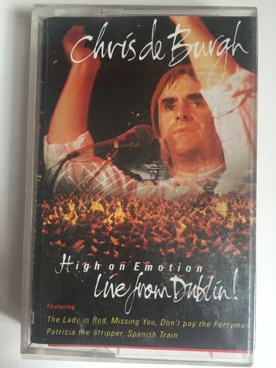 Chris De Burgh [1990] High On Emotion: Live From Dublin (Cassette Tape Album)