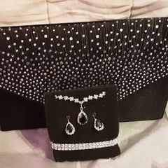 new clutch bag,  costume jewellery #3