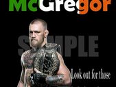 Conor McGregor - Irish MMA UFC Featherweight Champion A3 Size Poster