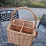 Wicker Wine Badket Image 2