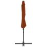 Cantilever Umbrella with Steel Pole Terracotta 300 cm Image 5