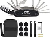 16 in 1 Multi-Function Bike Bicycle Repair Tool Kit Allen Wrench with Tire Pry Bars Rods