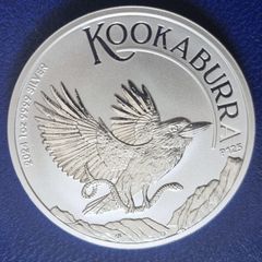 Australia 2024 Kookaburra 1 Oz Silver 1 Dollar