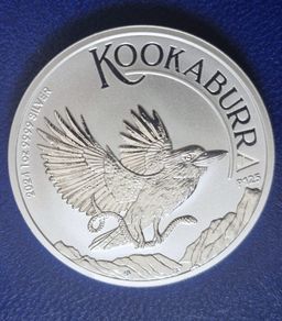 Australia 2024 Kookaburra 1 Oz Silver 1 Dollar
