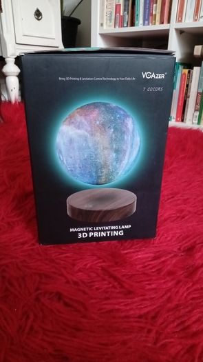 Magical Levitating Moon Lamp Magnetic Rotation Light Show