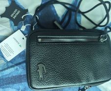 lacoste leather bag