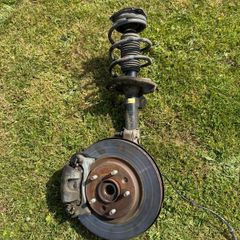 Nissan leaf passenger side complete shocks and knuckle