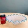 Vintage Art Glass Hand Made Fruit Bowl Image 3