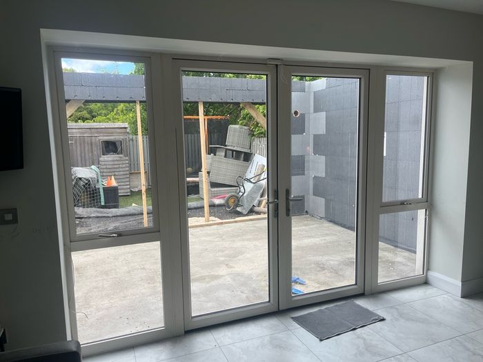 Aluclad French doors and windows