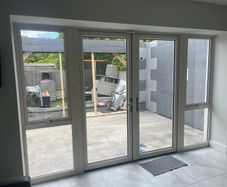 Aluclad French doors and windows