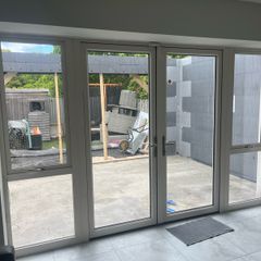 Aluclad French doors and windows