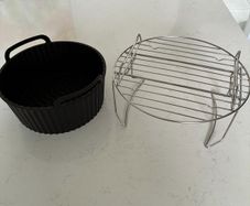 Air Fryer Accessories - Rack & Silicone Liner