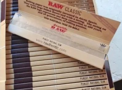 Raw Classic King Size Rolling Papers 1.50 4 and 1 free