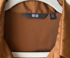 Uniqlo satin shirt