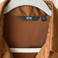 Uniqlo satin shirt