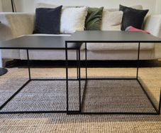 Pebble Nest Tables - Set of 2 Contemporary Coffee Tables