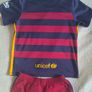Official Fc Barcelona season 15/16 home kit kids/junior size 7/8 Image 2