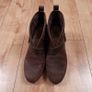 Ugg Wright Belted Dark Brown Suede Cross Strap Ankle Boots UK 7.5 / EU 40 Image 10