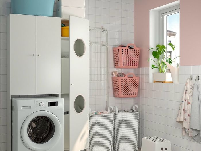 IKEA NYSJON Laundry Cabinet