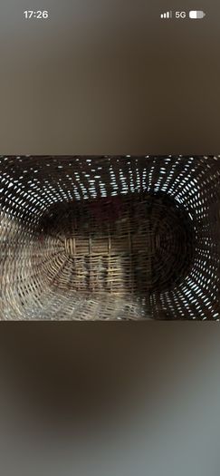 Vintage wicker basket