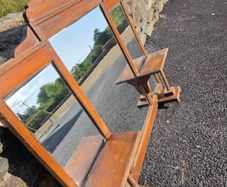 Vintage over mantle mirror