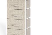 horizontal Chest of 4 Drawers Bedroom, Living Room, Nursery Room, Hallway