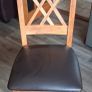 Solid Oak dining table and 6 chairs Image 4