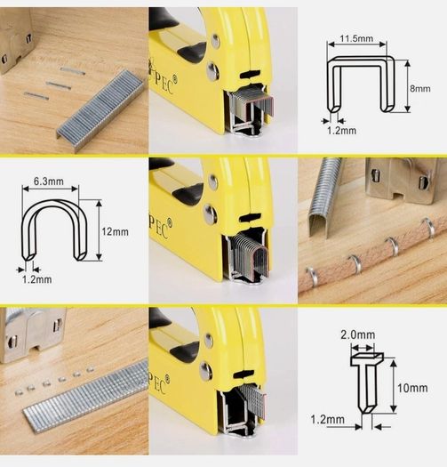 TOPEC yellow metal staple gun