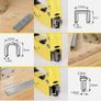 TOPEC yellow metal staple gun Image 4
