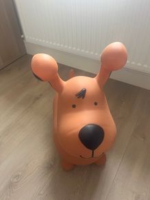 Happy Hopperz Inflatable Bouncy Dog Toy