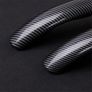 Carbon Fiber Car Steering Wheel Cover Universal Sports Steering Wheel Cover Anti-Skid Segmented Steering Wheel Protector Accessories (Black) Image 2