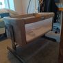 Graco Sweet2Sleep Bedside Crib Oatmea Image 2