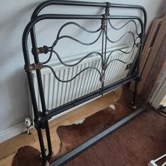 Antique Irish Cottage 4ft Double Bed