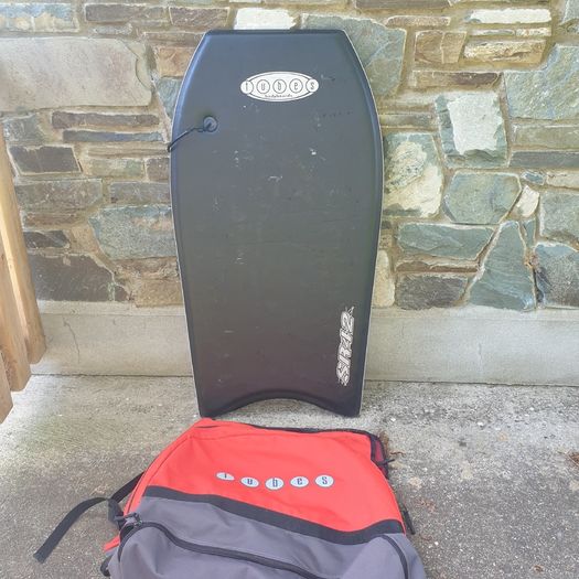 Tubes bodyboard SR42 with carry case boogieboard