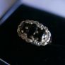 Vintage 9ct  Yellow Gold 375  Sapphire and Diamond Cluster Ring 2,33g Image 5
