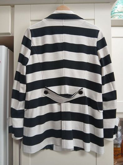 Black White Stripe Jacket