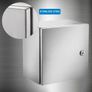 NEMA Stainless Steel Enclosure, 300 x 300 x 200 mm NEMA 4X Steel Electrical Box, IP66 Waterproof & Dustproof Image 3