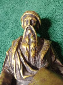 Johannes Gutenberg Brass Statue