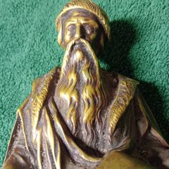 Johannes Gutenberg Brass Statue
