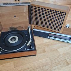 Record player and radio