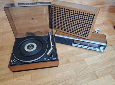 Record player and radio
