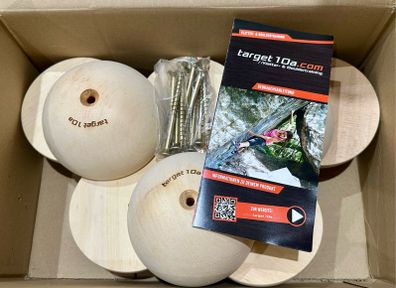 Climbing Holds: Campus board slopers x 8 - Brand New