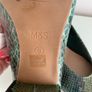 BNWT Green Snake Skin Effect, size 6 Image 4