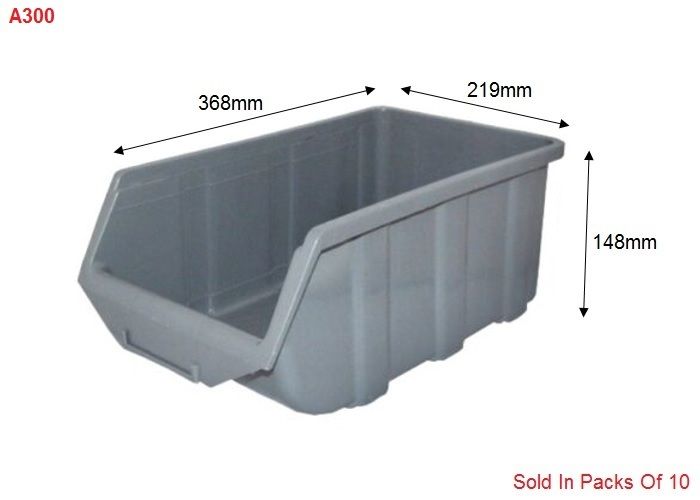 Plastic Lin Bins / Parts Bins Storage Boxes